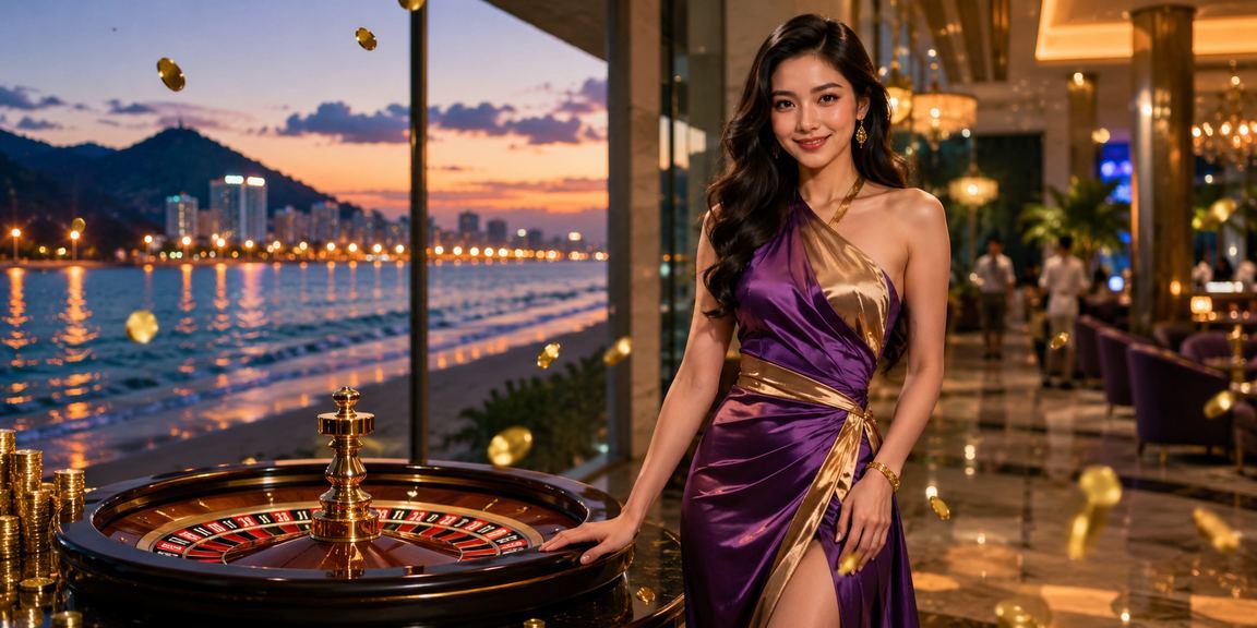 Bãi biển Vũng Tàu về chiều – người chơi roulette trực tuyến trên thiết bị di động